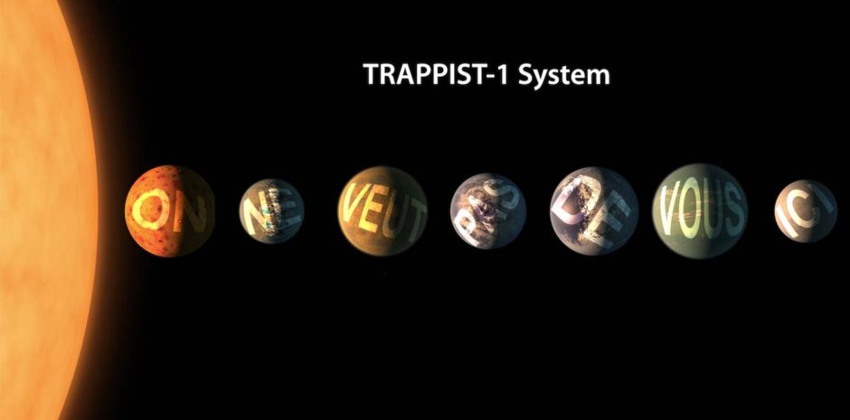 Passées sous différents filtres de couleur, les photos de TRAPPIST-1 en disent plus sur leurs habitants. | Crédits : NASA/JPL-Caltech - ZZN.fr